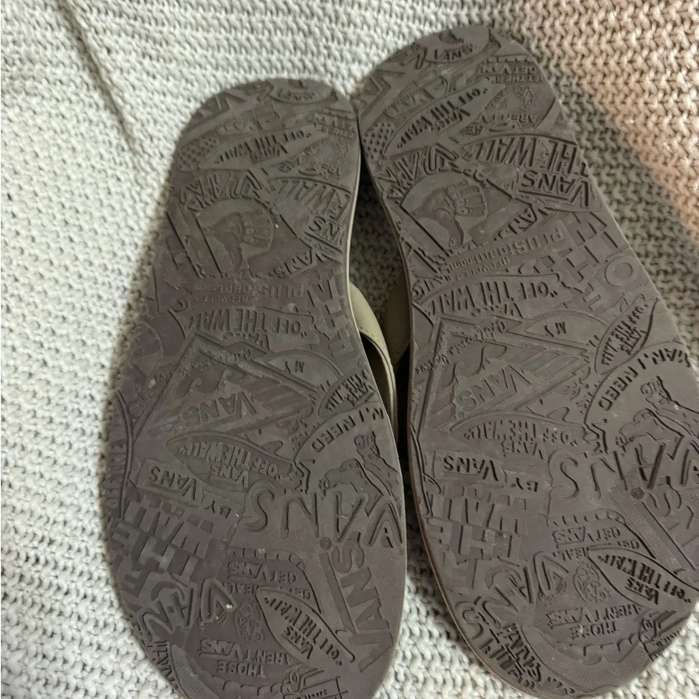 Vans Sandals Men's 10 New‎ Nexpa Synthetic Vintage Camo Brown Summer Flip Flop
